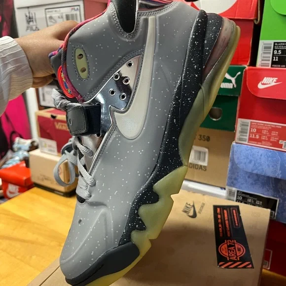 Nike Air Force Max PRM QS All Star Game 597799 001 AS Rayguns Area 72 SZ:11 NEW Nike Air Force Max 2013 PRM Area 72 sz 11.5 Raygun All  main image 4